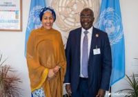 Bawumia meets Deputy UN Secretary General