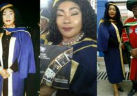 Actress Eucharia Anunobi gets her diploma in Pastoral and Leadership course