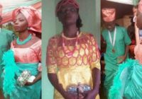 Bride looks ‘unhappy’ as she marries much older man in Anambra