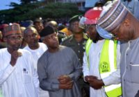 Osinbajo visits Site of Building Collapse In Abuja