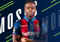 Super Eagles star Moses Simon signs for Spanish club Levante for £4.5 million.