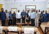 Mahama calls on Rawlings