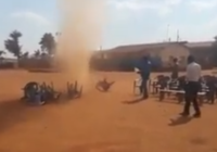 watch how whirlwind disrupts crusade in Kenya