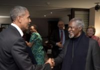 Obama pays tribute to Kofi Annan