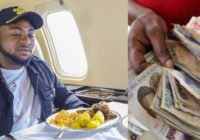 Davido gives another lucky fan the sum of N1million