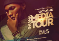 Wetin You Gain” hitmaker Victor AD to tour most radio and Tv stations in Ghana