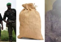 Wife hides Anglican Church Pastor in a big sack bag to evade arrest in Lagos