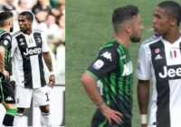 Juventus striker, Douglas Costa has apologised to the club fans after being sent off for spitting in the face of Sassuolo’s Federico Di Francesco in a 2-1 Serie A win in Turin on Sunday