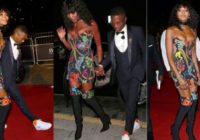 Wizkid Steps Out With Naomi Campbell For The GQ Men Of The Year Awards