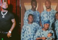 Trending family photo of Davido as a little boy, long before the 25-year-old became famous