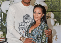 Future attends 5th baby mama baby shower with his first baby mama