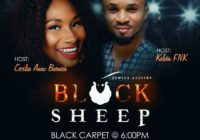 Meet Kelvin Fnk and Cecilia Anno the Black carpet hosts for the movie ‘Black Sheep” Premier this Saturday