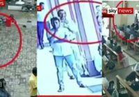 Sri Lanka Easter Bombing: CCTV footage of suicide bomber entering church (video)